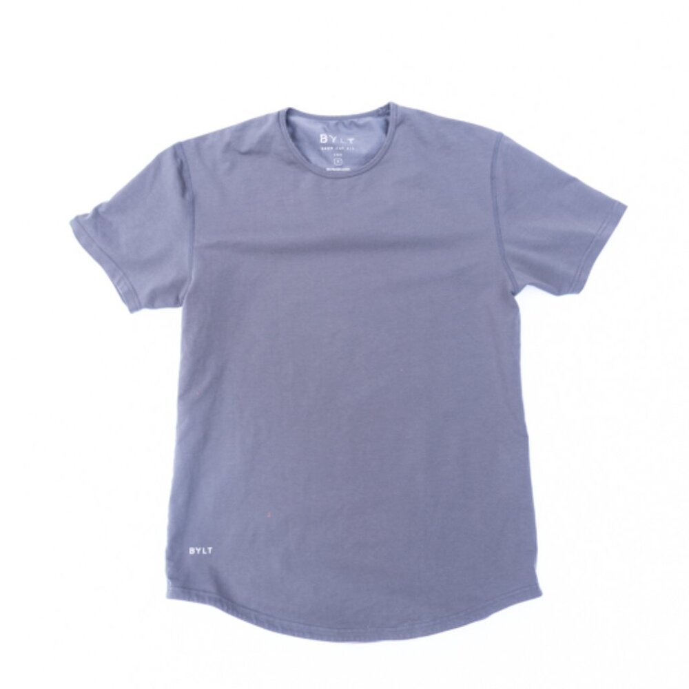 Bylt Drop Cut S/S Lux Gray Tee Shirt M Cotton